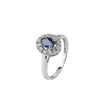 Anello Bliss Donna Regal in Oro bianco Zaffiro 0.95 Ct 20074150 - 20074150